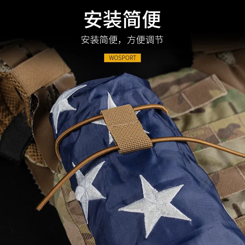 Tiras de chaleco táctico para exteriores, herramienta de correa multifuncional para almacenamiento de accesorios - imagen 5
