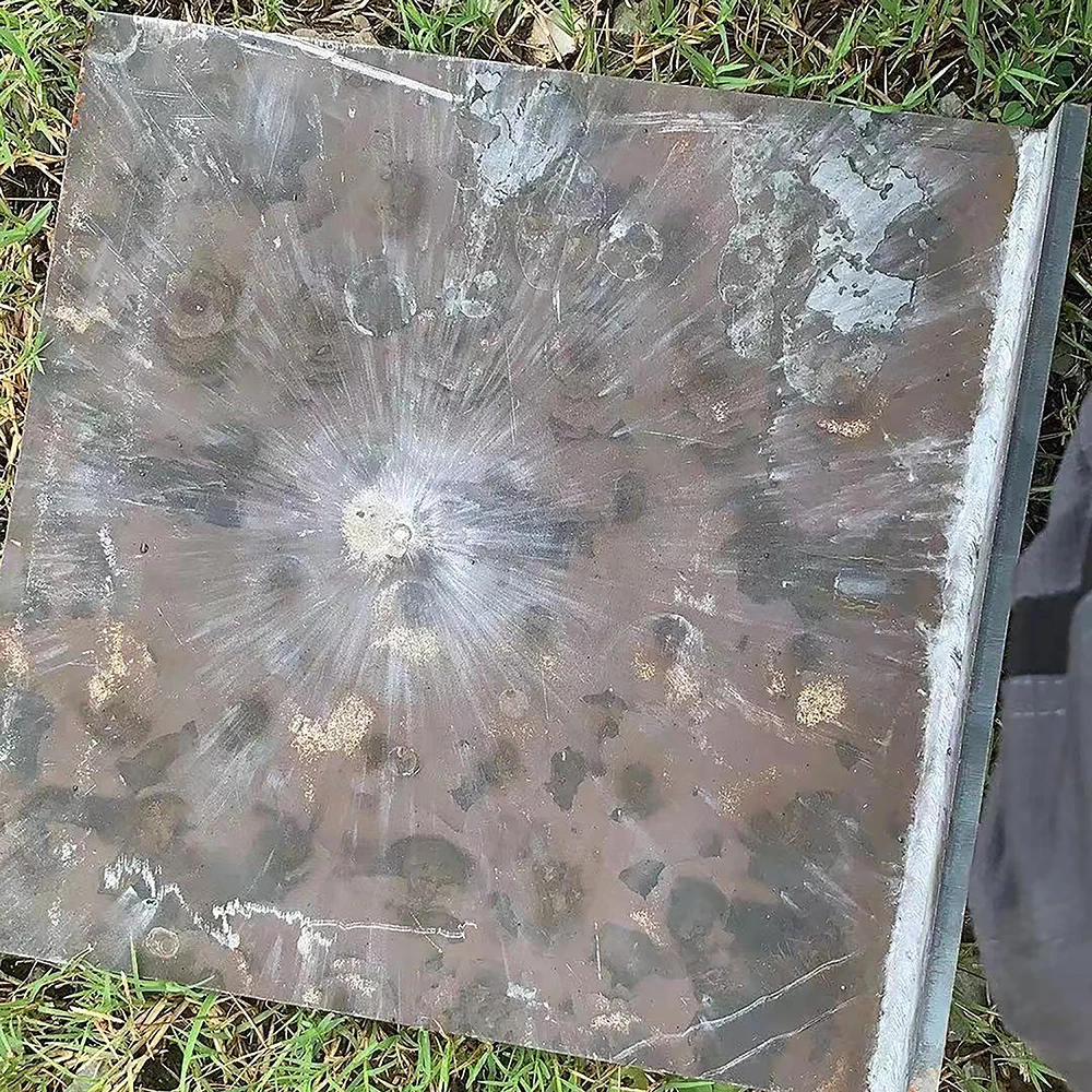 Material de protección de alto rendimiento con placa de acero a prueba de balas compuesta de alta resistencia que recibe el nivel de seguridad NIJ III IIIA - imagen 5