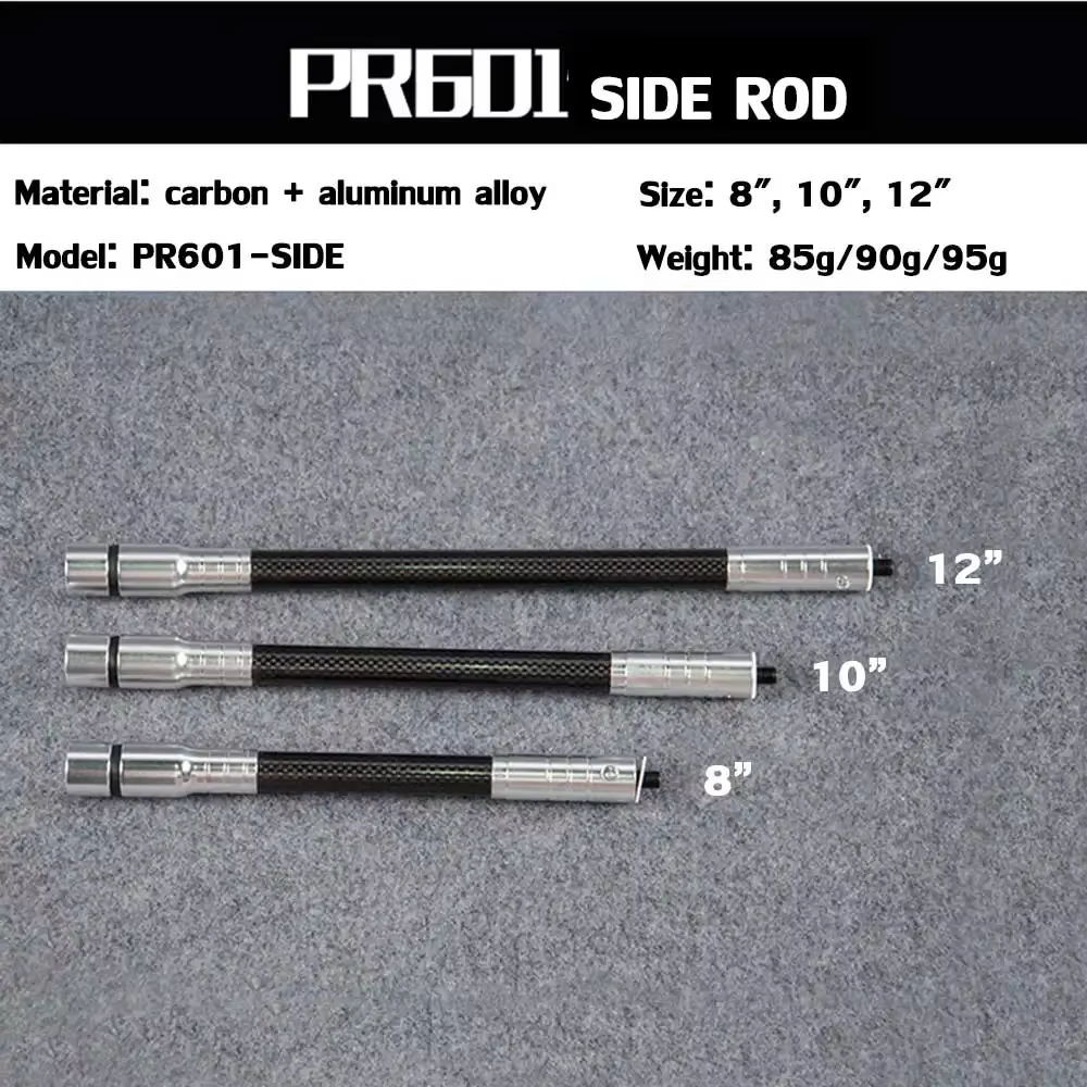 PR601 Estabilizador de arco de fibra de carbono para caza y tiro - imagen 2