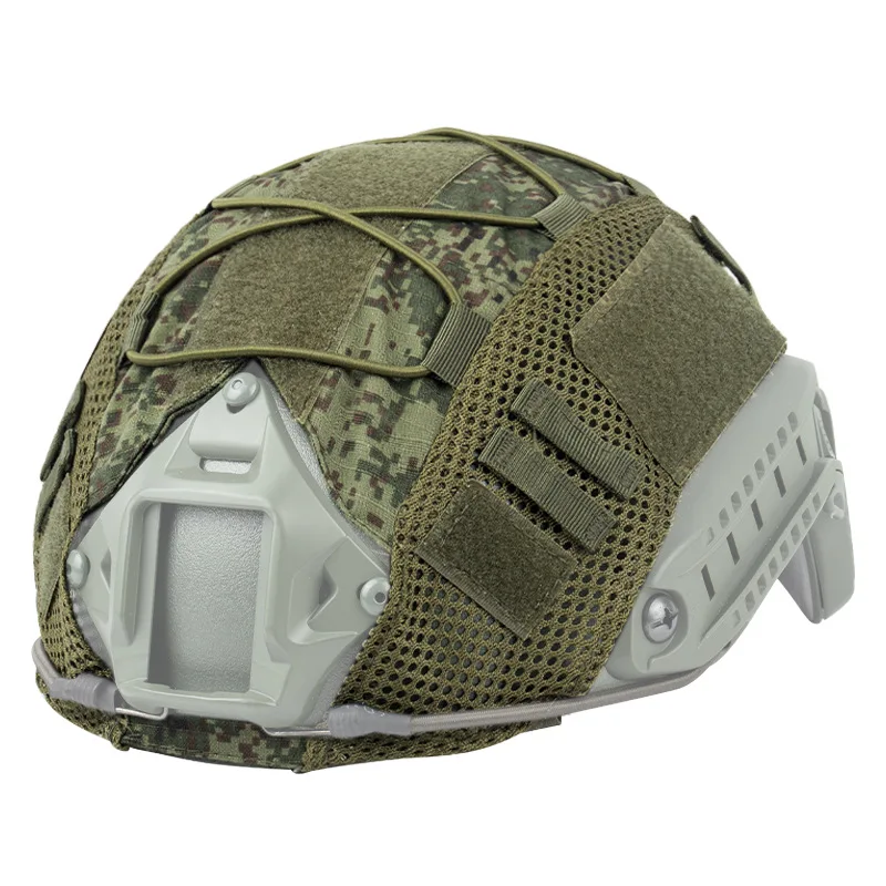 Cubierta de casco rápido táctico MH PJ BJ, accesorios de caza Airsoft Paintball, cascos de combate de tela