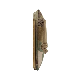 Bolsa de utilidad MOLLE AC-01, correas de retención elásticas, orificio de drenaje cortado con láser, aparejo de pecho/almacenamiento de parches para caza, Camping al aire libre