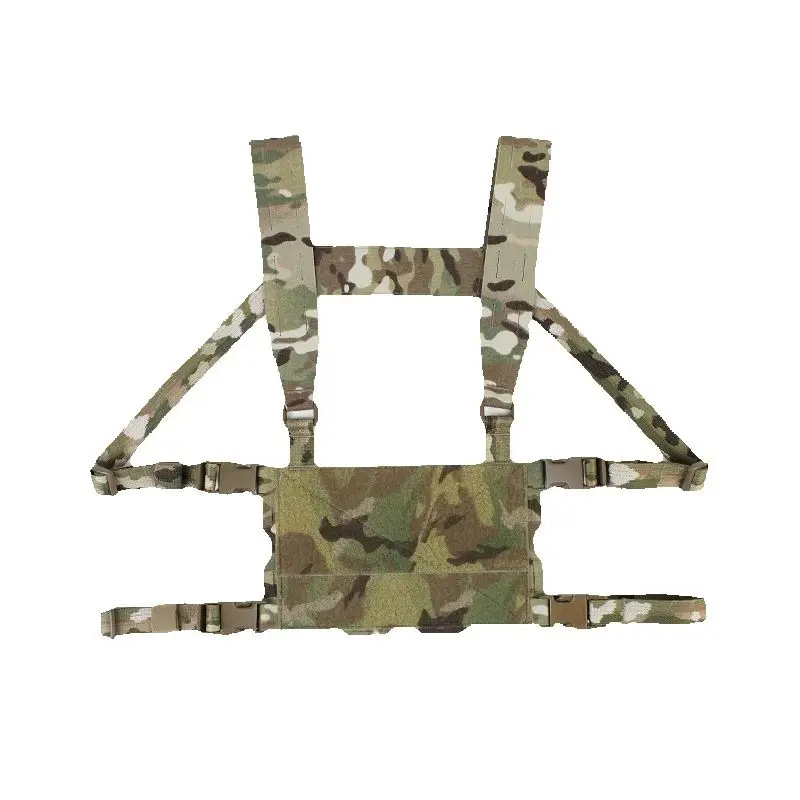 Plataforma Chesty de estilo táctico ajustable, mini arnés, peso ligero Modular Airsoft, equipo de carga