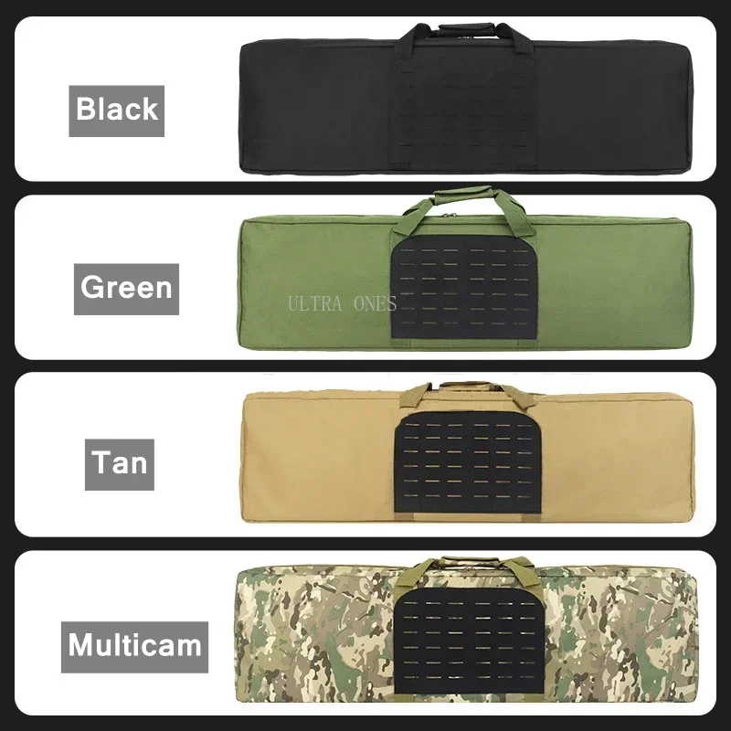 Bolsa táctica para Rifle, caza, tiro, juego de guerra, bolso para exteriores, Airsoft, Paintball, francotirador, bolsas de protección para pistola - imagen 2