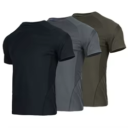 Emersongear Blue Label "Falcón Peregrino" Camiseta deportiva funcional Camisa de manga corta Camiseta de entrenamiento Tops Airsoft Senderismo diario