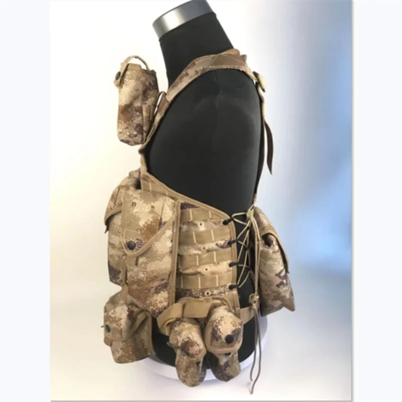Equipo de transporte de combate, chaleco táctico Individual, conjunto de 11 piezas, Trekking al aire libre, equipo de caza, paquete de munición - imagen 2