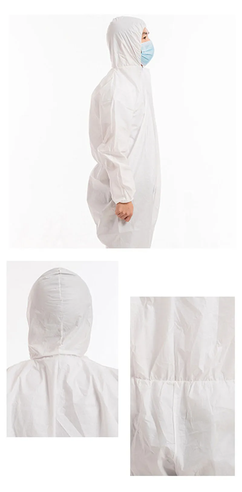 Ropa de trabajo protectora SF desechable, impermeable, a prueba de polvo, a prueba de aceite, a prueba de polvo, pintura, decoración, ropa de trabajo de protección - imagen 5