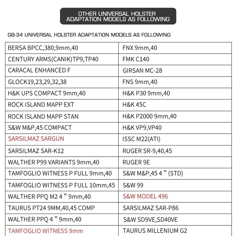 Funda táctica para pistola de tracción rápida de mano derecha, fundas ajustables para caza al aire libre, fundas para cinturón, funda Universal para pistola - imagen 2