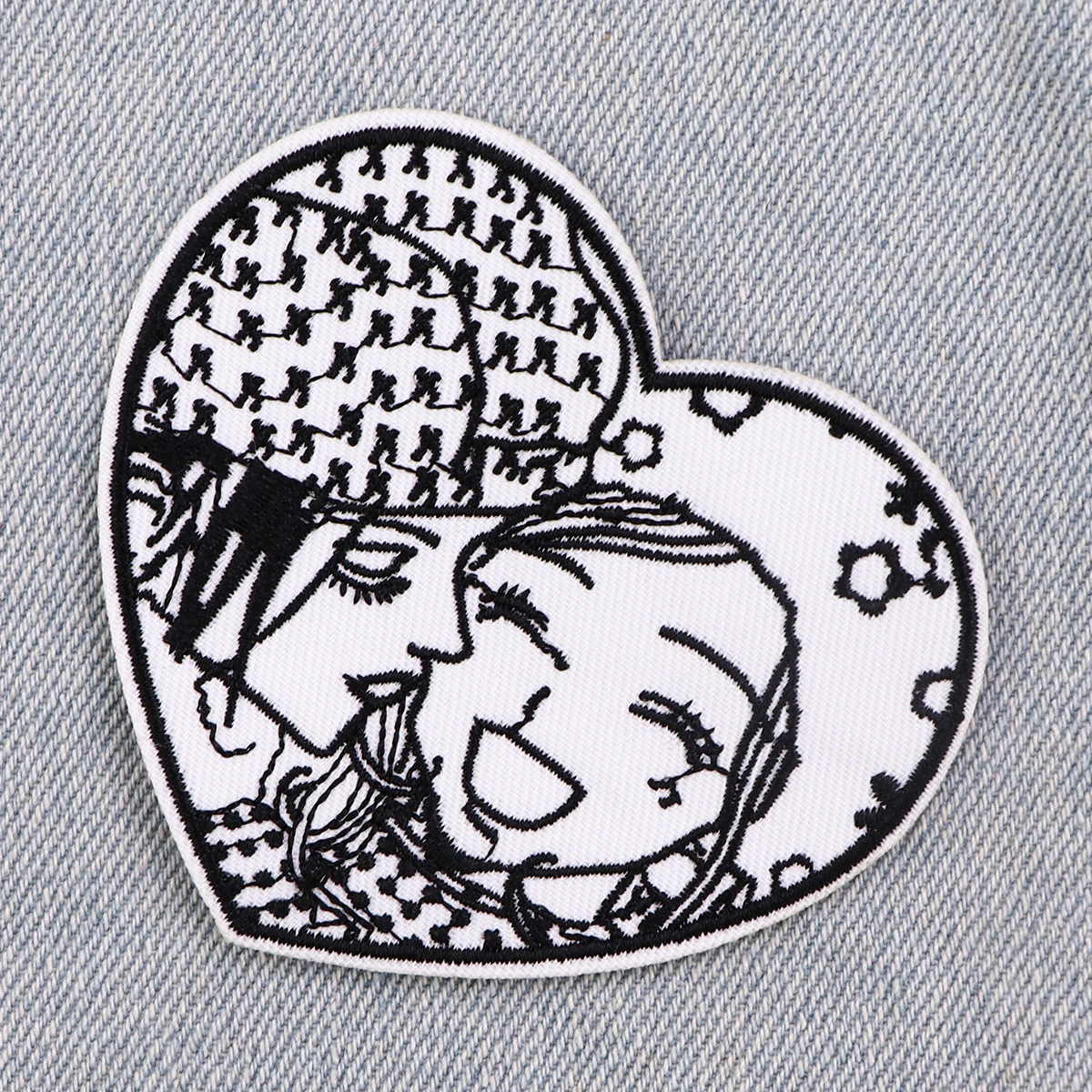 Parches de hierro de Anime japonés para ropa, parches bordados de Manga para decoración de ropa, parche para coser, apliques adhesivos - imagen 4