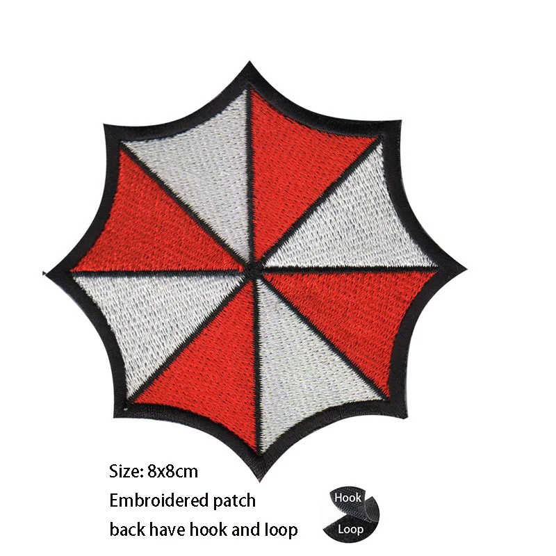 Paraguas con personalidad, paraguas USS, brotes de zombis, equipo de respuesta, brazalete bordado, mochila, parche con gancho, superventas - imagen 4