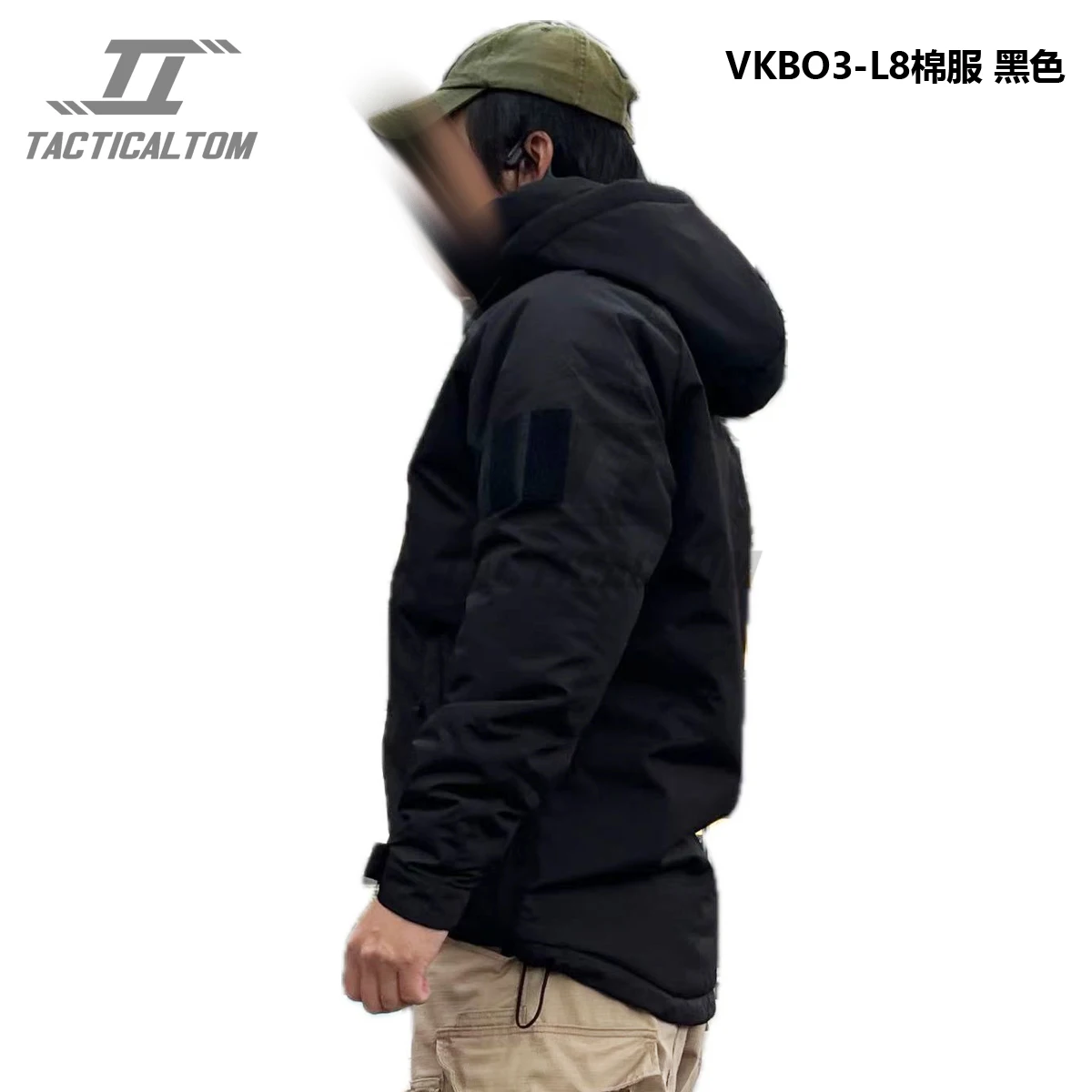 Conjunto táctico VKBO3.0 PRO en negro