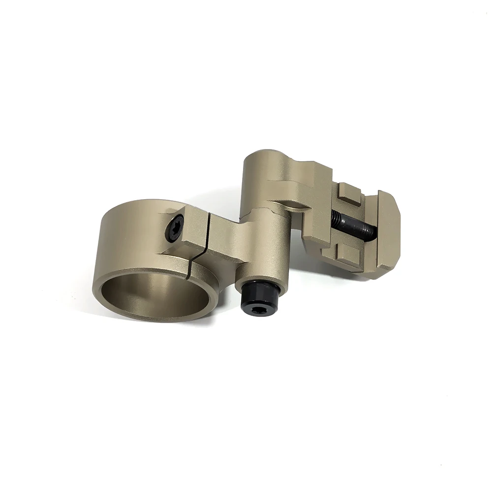 Montaje táctico de riel bajo, Línea Central óptica: 0,9 "de altura, montura de punto rojo y lupa 3X, aluminio CNC - imagen 5