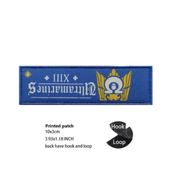 Parche táctico velcro MOLLE coyote anime ripstop resistente y duradero