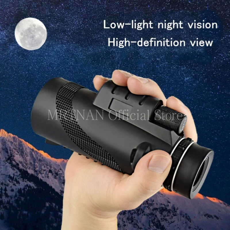 Monocular Bak4 largo alcance con trípode y clip para teléfono - imagen 2