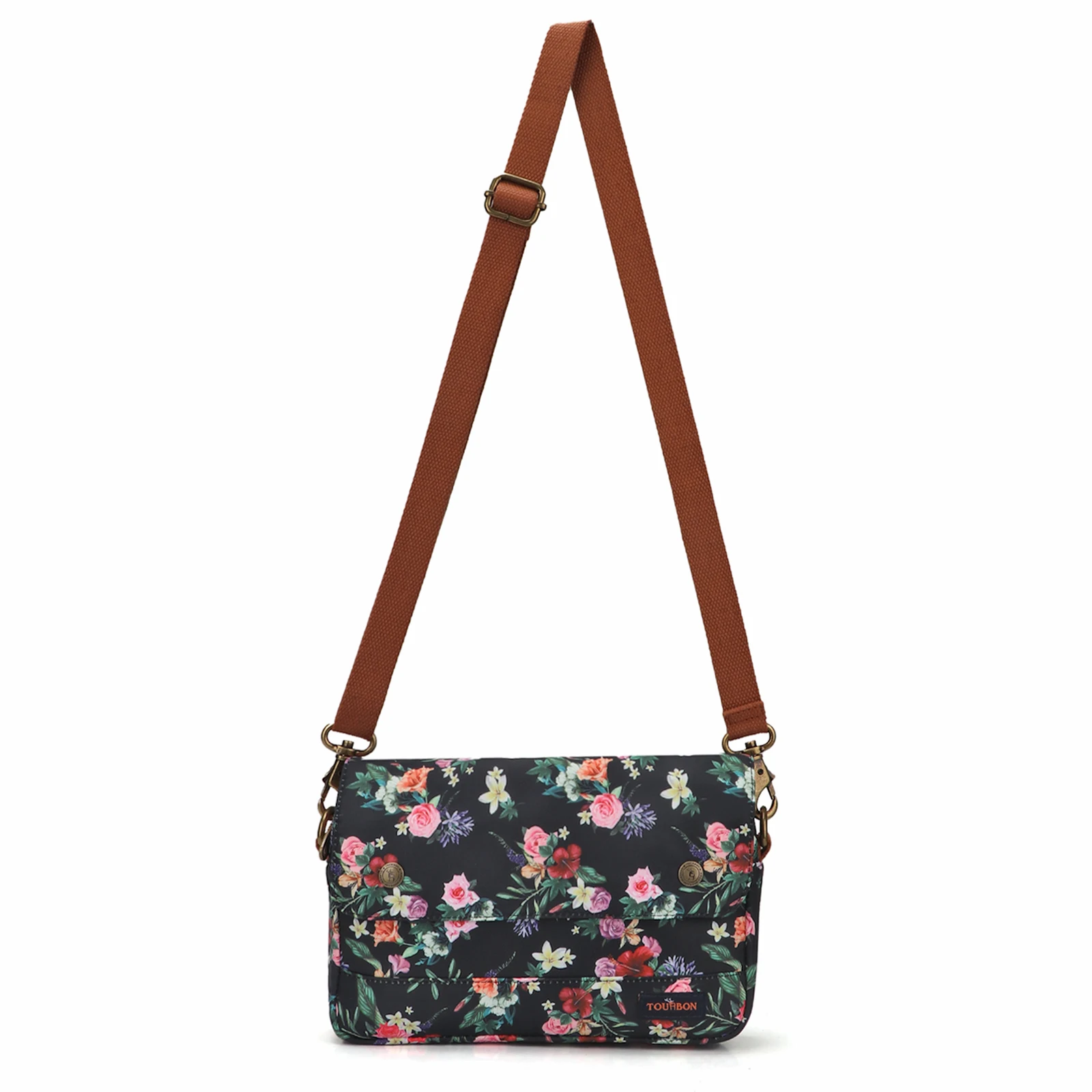 Tourbon-Bolsa de manillar de bicicleta de lona encerada Vintage, bolsa de almacenamiento para cuadro de bicicleta, accesorios de ciclismo al aire libre - imagen 3