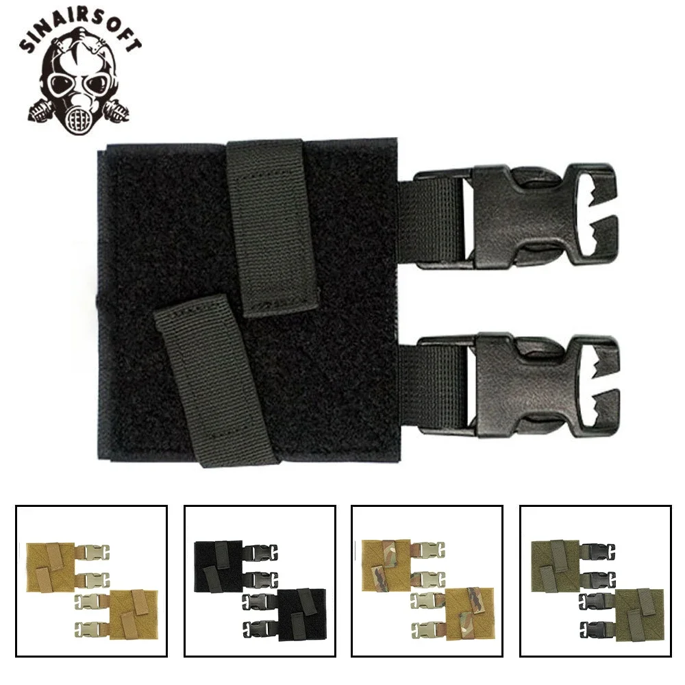 Chaleco táctico Molle AVS de 2 bandas envolvente especial de liberación rápida Compatible con Airsoft TMC equipo militar aparejo de pecho JPC