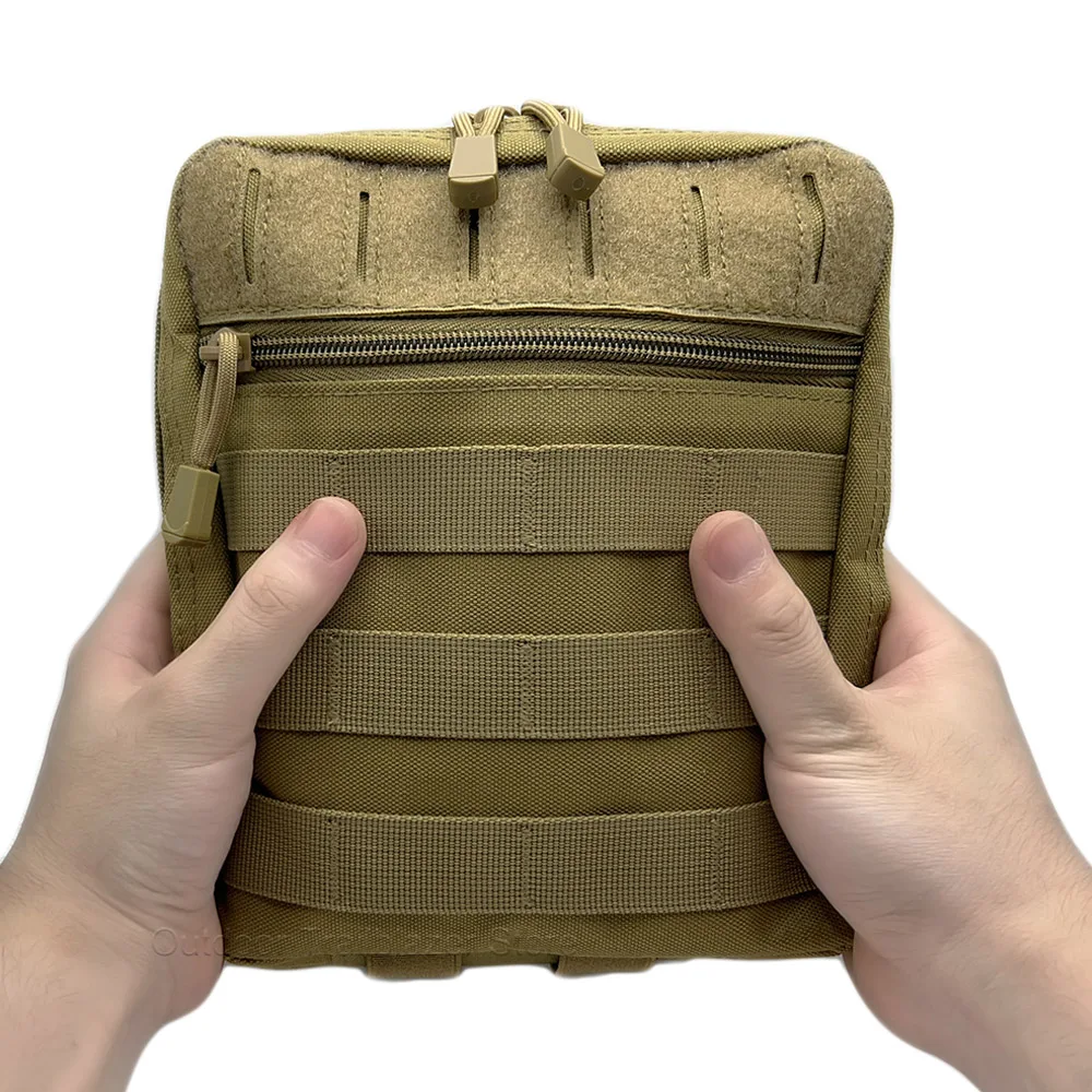 Bolsa táctica multiusos para administrador, bolsa Molle para administrador, bolsa de utilidad cortada con láser, bolsa de herramientas Modular EMT EDC, accesorios de caza - imagen 4