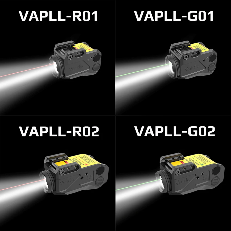 Óptica vectorial, pistola táctica de 500 lúmenes, luz láser blanca constante/estroboscópica IPX4, accesorios para pistola de 500 lúmenes - imagen 3