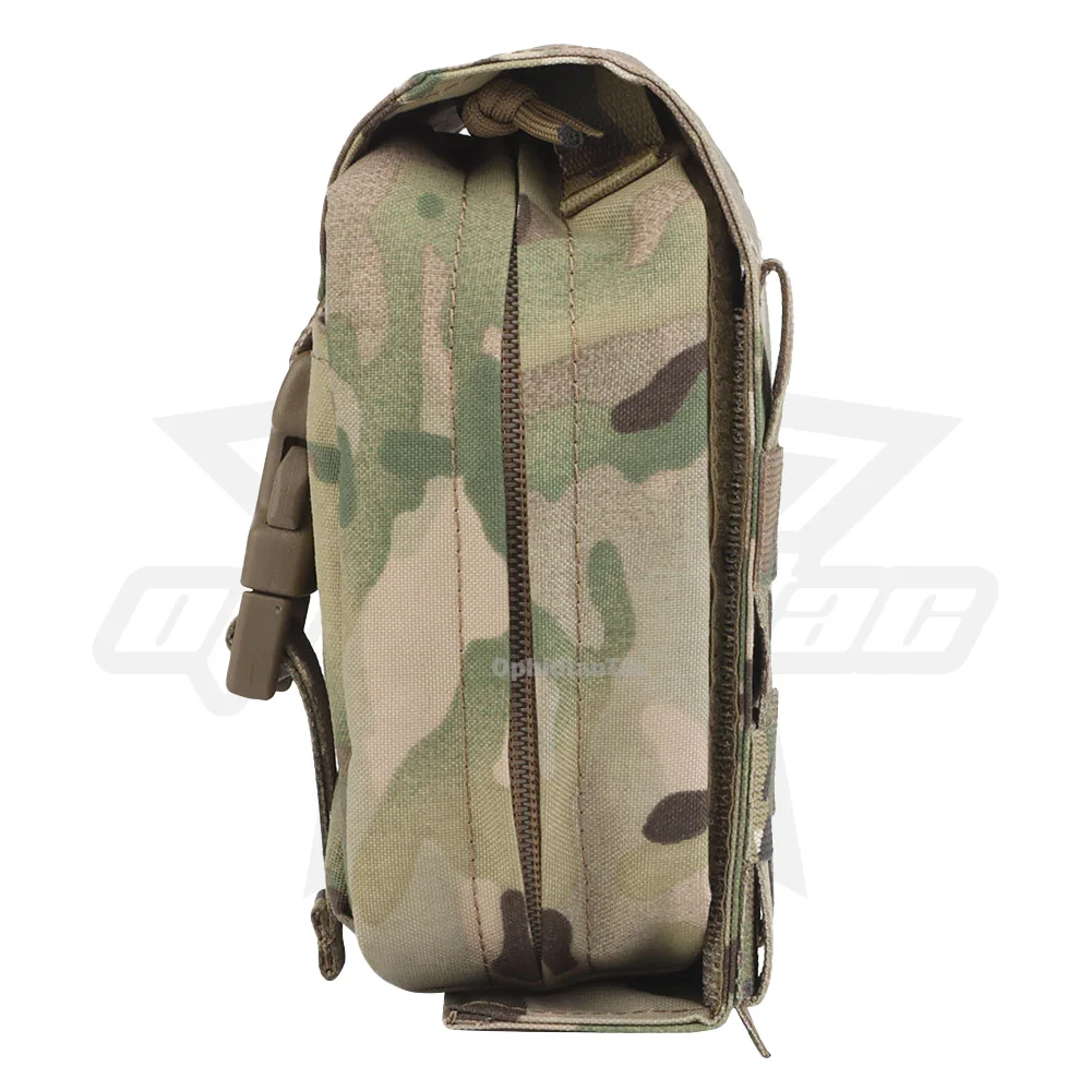 Bolsa médica ligera, cierre de cinta mágica de despliegue rápido, MOLLE, Compatible con chaleco táctico portador de placa - imagen 3