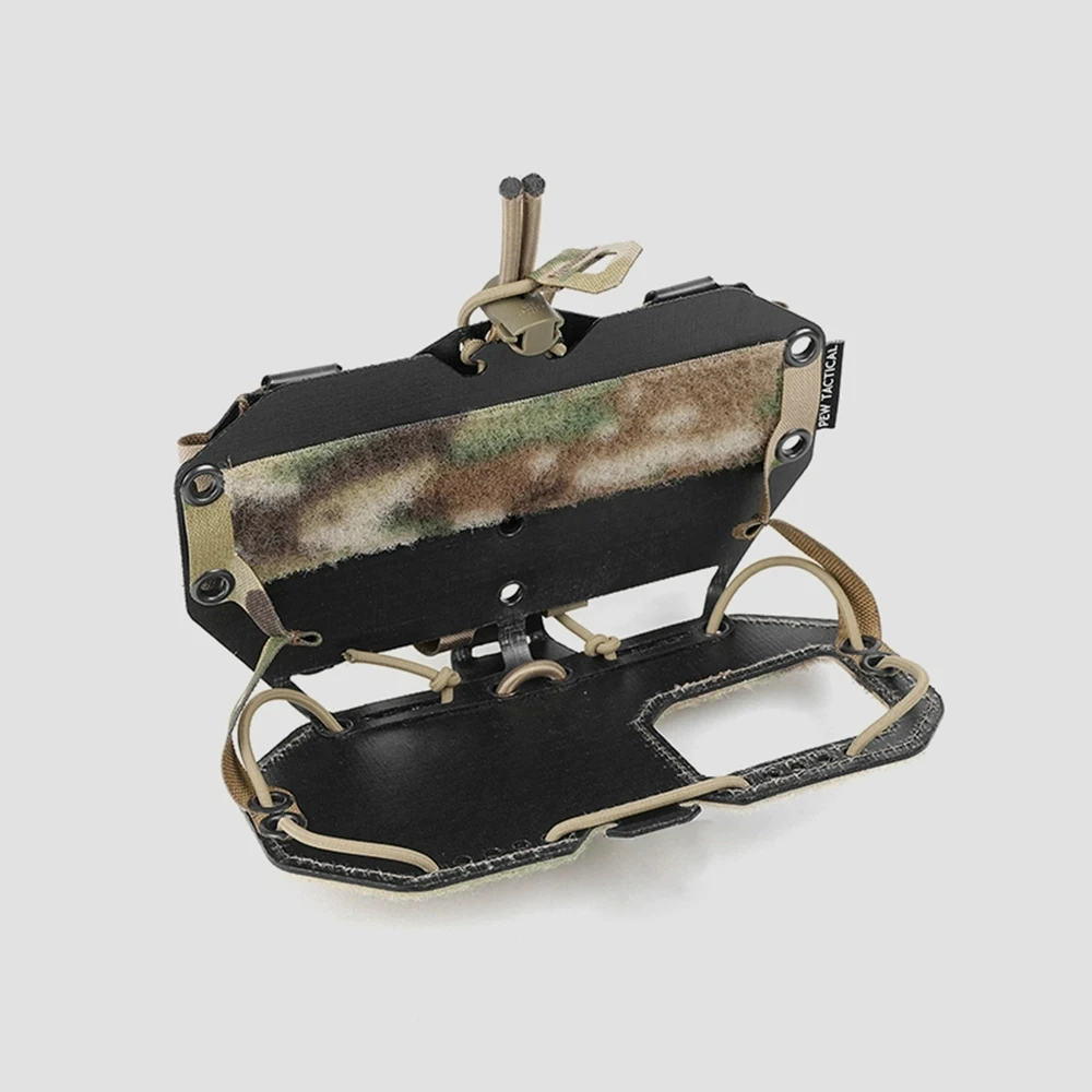 Chaleco táctico Molle Panel de placa de navegación para teléfono móvil Gen 2 para placa Crrier Chest Rig - imagen 3