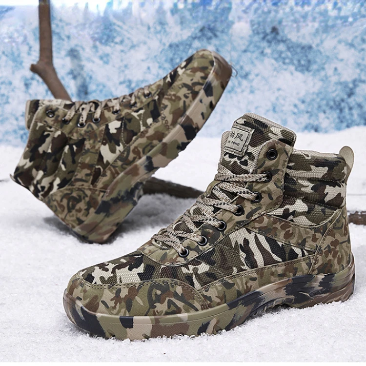 Botas de nieve Ultra cálidas para hombre, zapatos de senderismo de alta calidad, impermeables, de talla grande - imagen 3