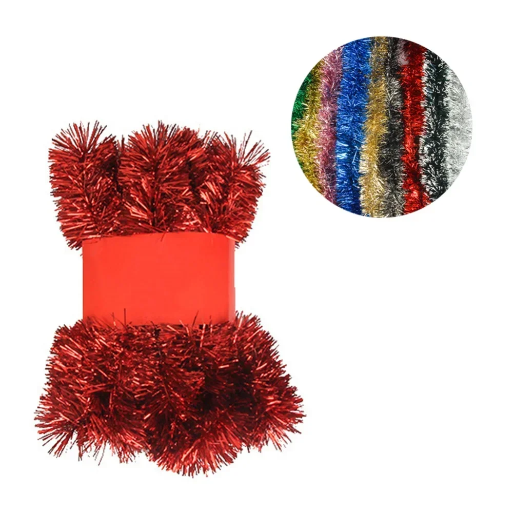 Guirnalda decorativa de oropel brillante fácil de colgar - imagen 4