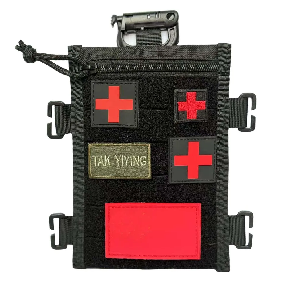 Bolsa de chaleco táctico para exteriores, accesorio, sistema Molle, riñonera para teléfono, almacenamiento de Base de gancho funcional, perfecto para senderismo y acampada - imagen 5