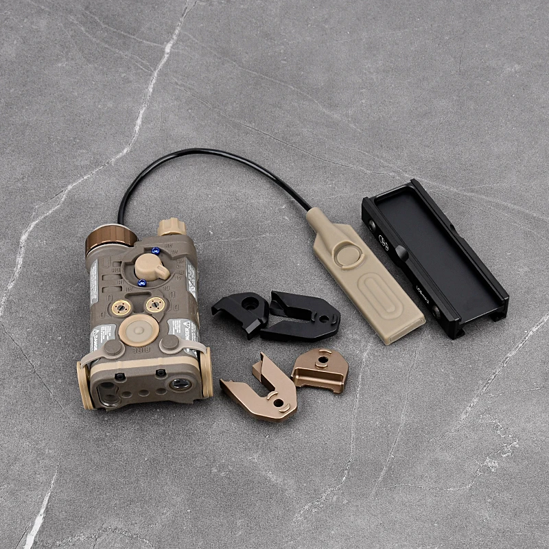 WADSN Nylon función completa NGAL NGAL-L3 rojo/verde/azul punto IR láser LED enchufe estroboscópico LA23 constante/interruptor momentáneo de función Dual - imagen 4