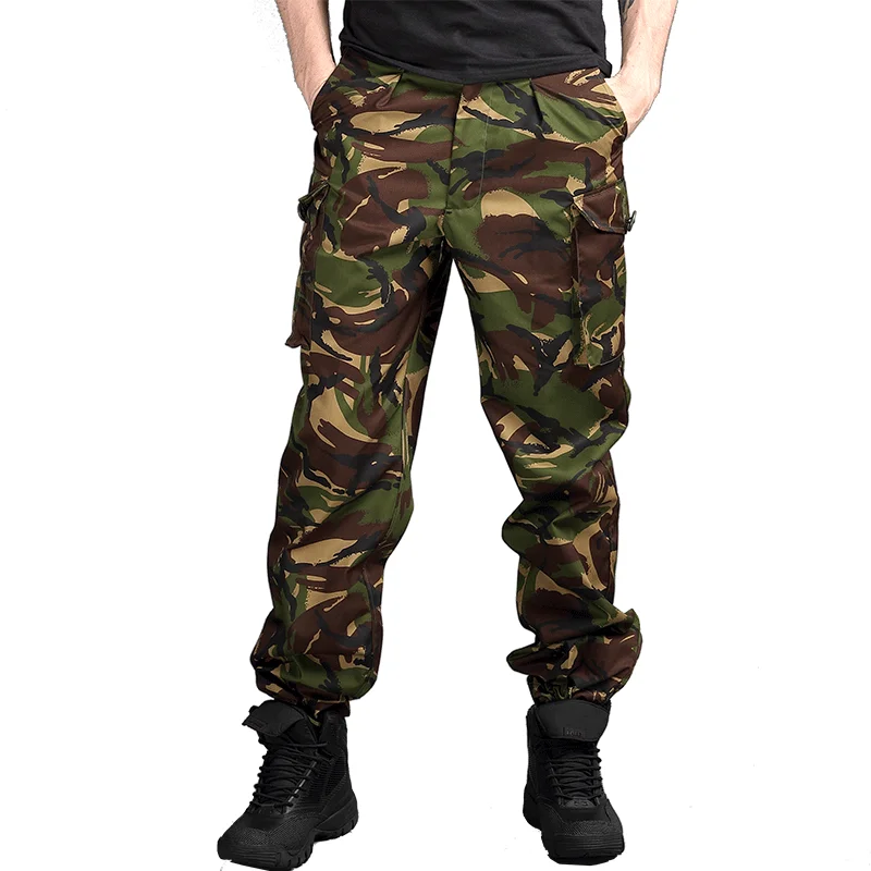 Pantalones tácticos del ejército británico para hombres, pantalones de entrenamiento, pantalones de carga al aire libre, pantalones del bosque de fanáticos del ejército S95, Verano - imagen 5