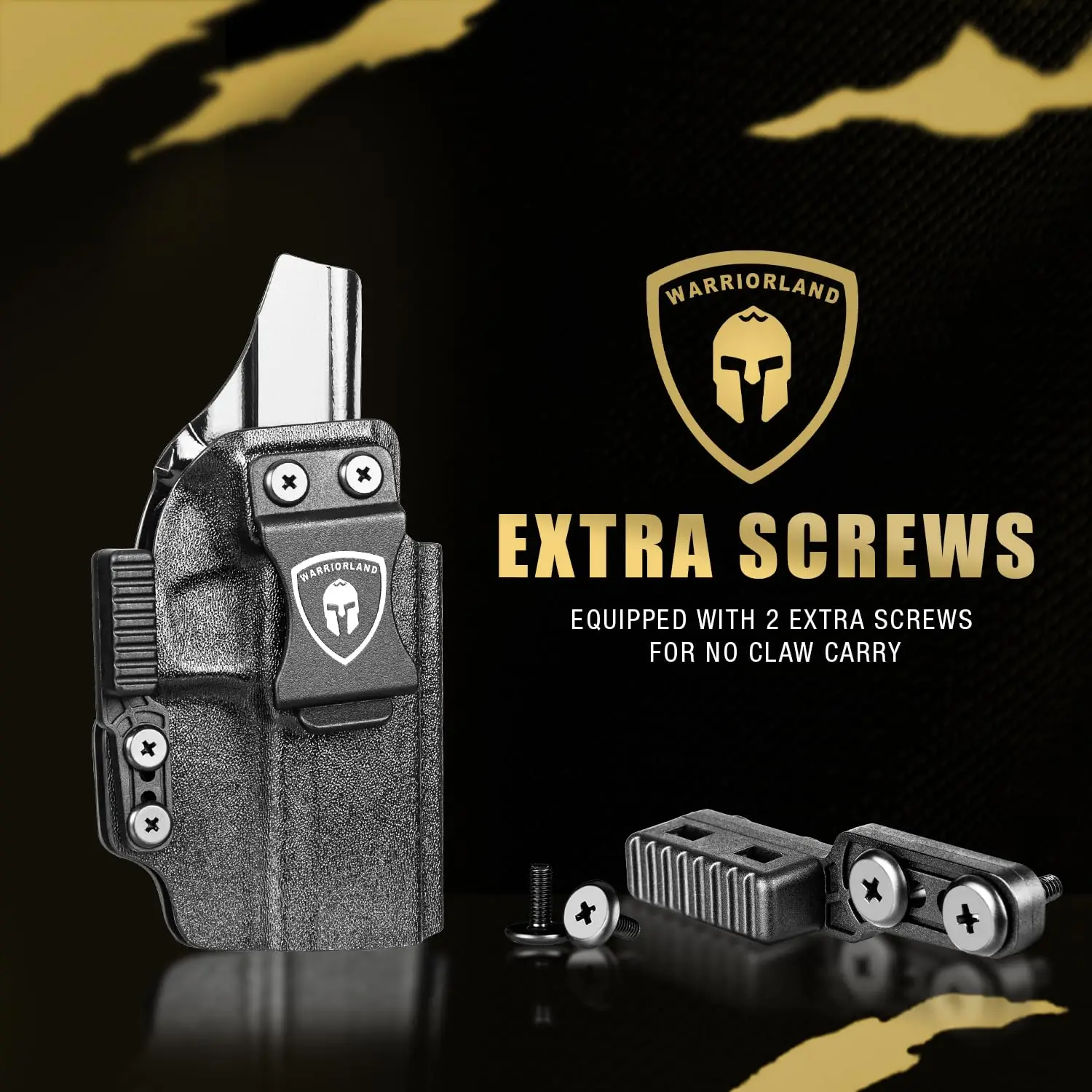 Sólo para Taurus G3, funda IWB Kydex con garra, sonido de clic, fundas de pistola tácticas de extracción rápida, bolsas de pistola derecha, garra 4 - imagen 5