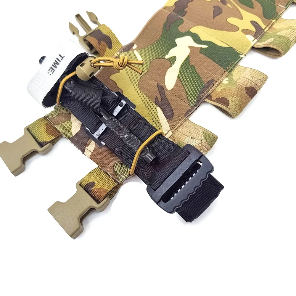 Equipo de pecho de estilo de doble cara, colgador de pecho táctico elástico oculto minimalista de baja visibilidad, bolsa magnética 556/762 - imagen 5