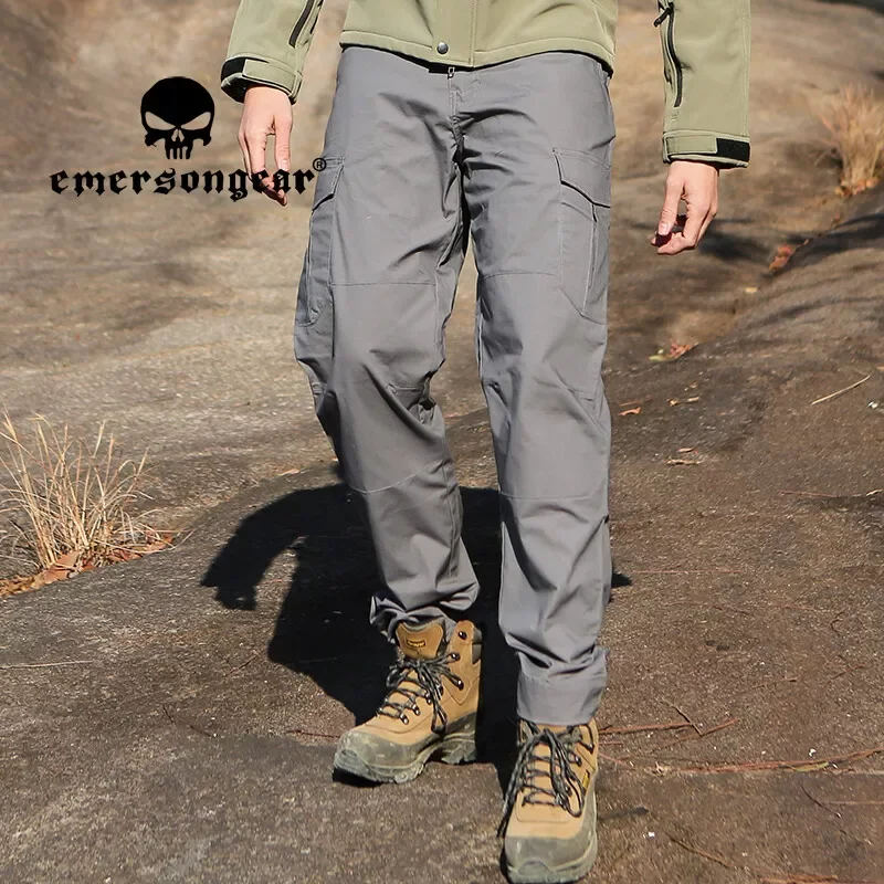 Emersongear etiqueta azul táctica ajuste ergonómico pantalones largos de carga para hombre entrenamiento Airsoft caza senderismo militar EMB9463 - imagen 3
