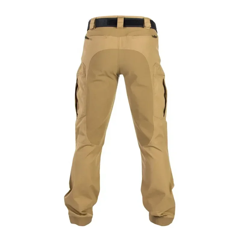 Pantalones Cargo tácticos para hombre, resistentes al desgaste, múltiples bolsillos, pantalones tácticos de caza, pantalones casuales, primavera, otoño, senderismo - imagen 2