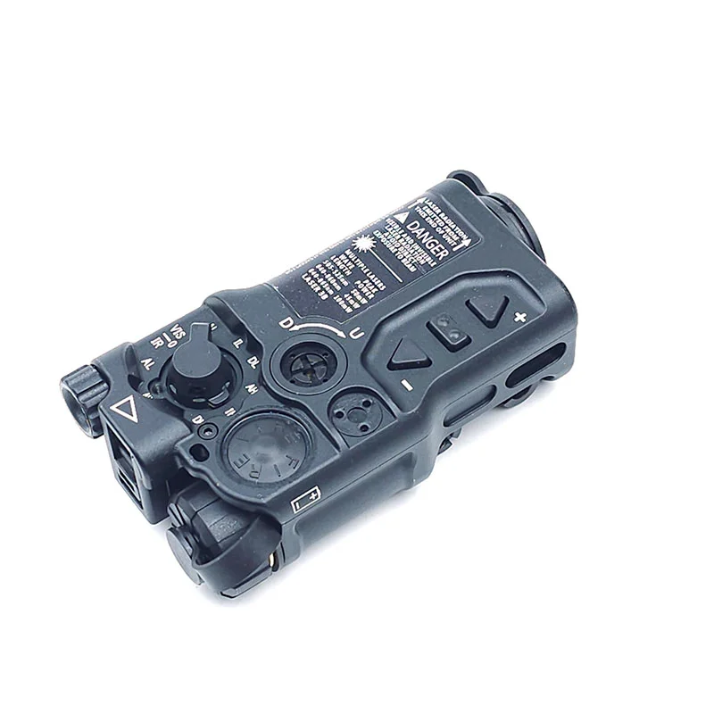 Linterna infrarroja estroboscópica LED con indicador láser verde y punto rojo RAID-X de Metal táctico para luz de caza - imagen 3