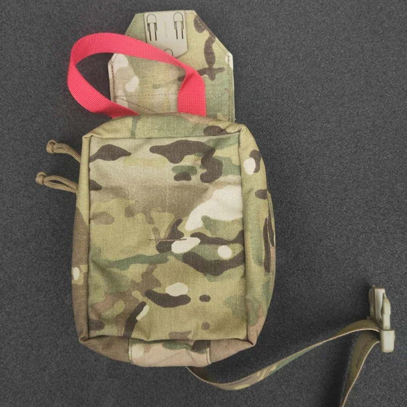 Botiquín de primeros auxilios táctico Airsoft EDC bolsa médica combate al aire libre supervivencia cintura bolsillo Multicam ATS Molle bolsa equipo - imagen 4