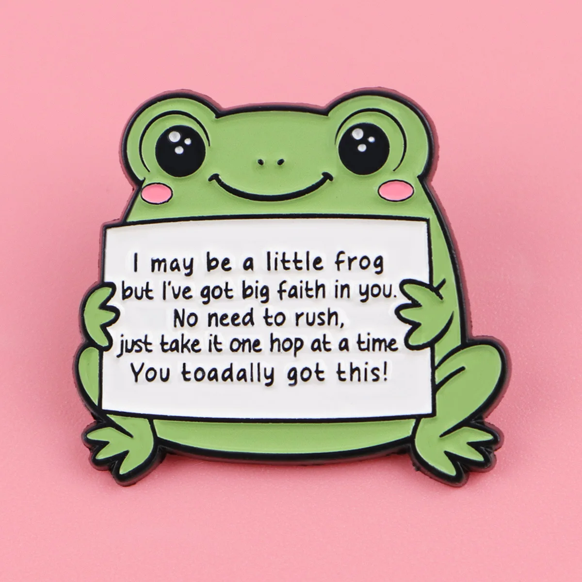 Broches de esmalte animales motivacionales para chaqueta y mochila - imagen 3