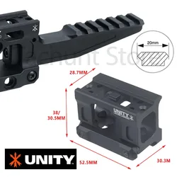 Soporte elevador UNITY FAST FTC para mira táctica Picatinny