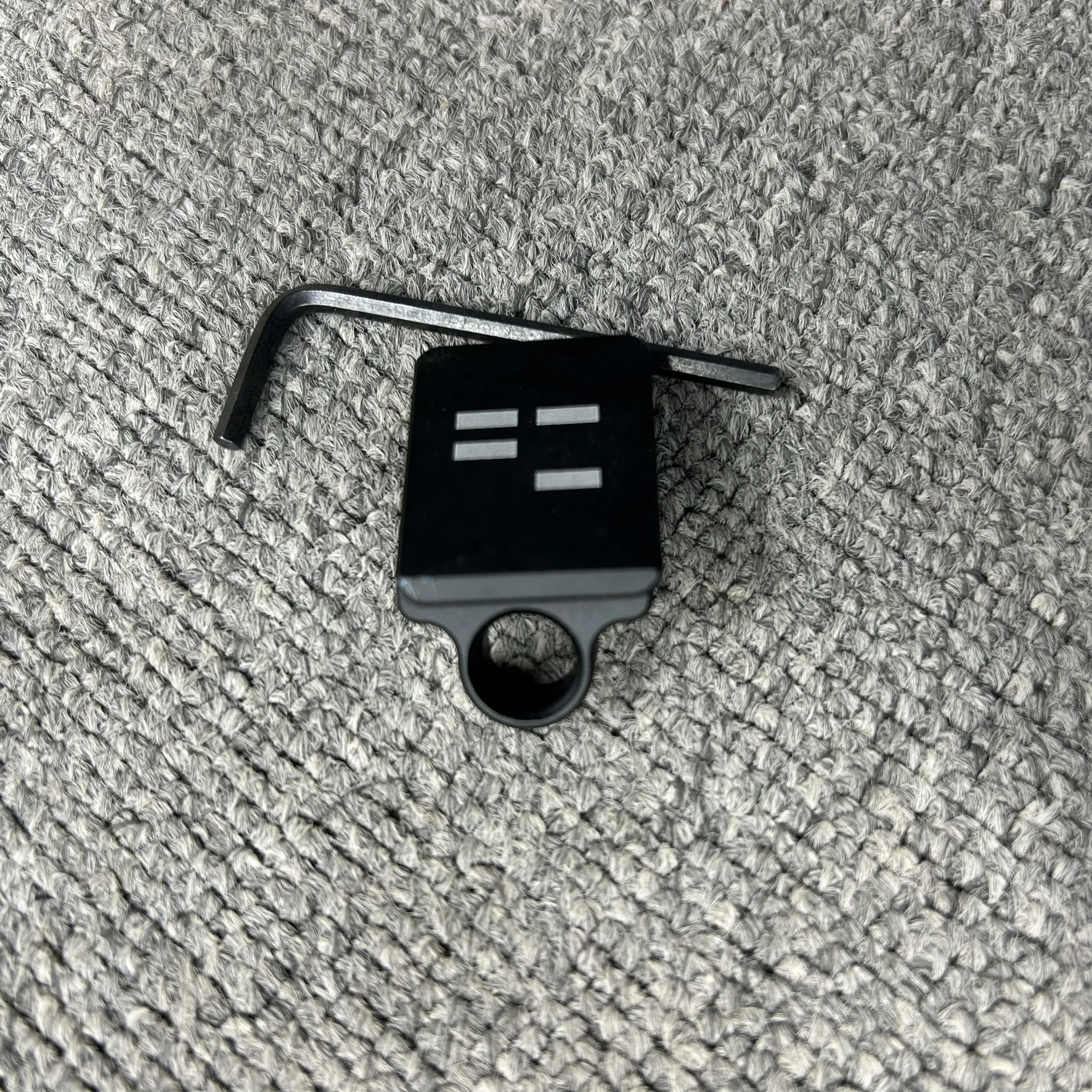 Soporte de riel de desmontaje rápido con eslinga táctica QD con correa de metal montada lateral de 20 mm - imagen 5