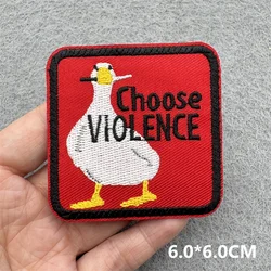 Parche bordado con eslogan de letras - para planchar ropa y mochila