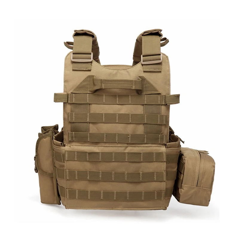 Chaleco armado de combate militar 6094, placa táctica para llevar tiro, chaleco de Paintball Airsoft, ropa de caza al aire libre con bolsa de Magzine - imagen 5