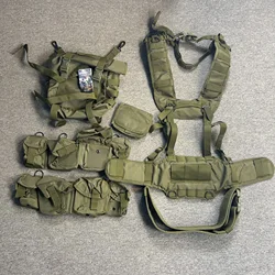 Chaleco táctico SMERSH MOLLE en verde y negro