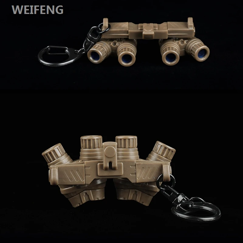 GPNVG18 llavero NVG de cuatro ojos, soporte de Clip de anillo para exteriores, organizador de llaves de coche para el hogar, decoración colgante de mochila - imagen 4