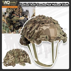 Cubierta táctica casco Airsoft hoja camuflaje 3D malla