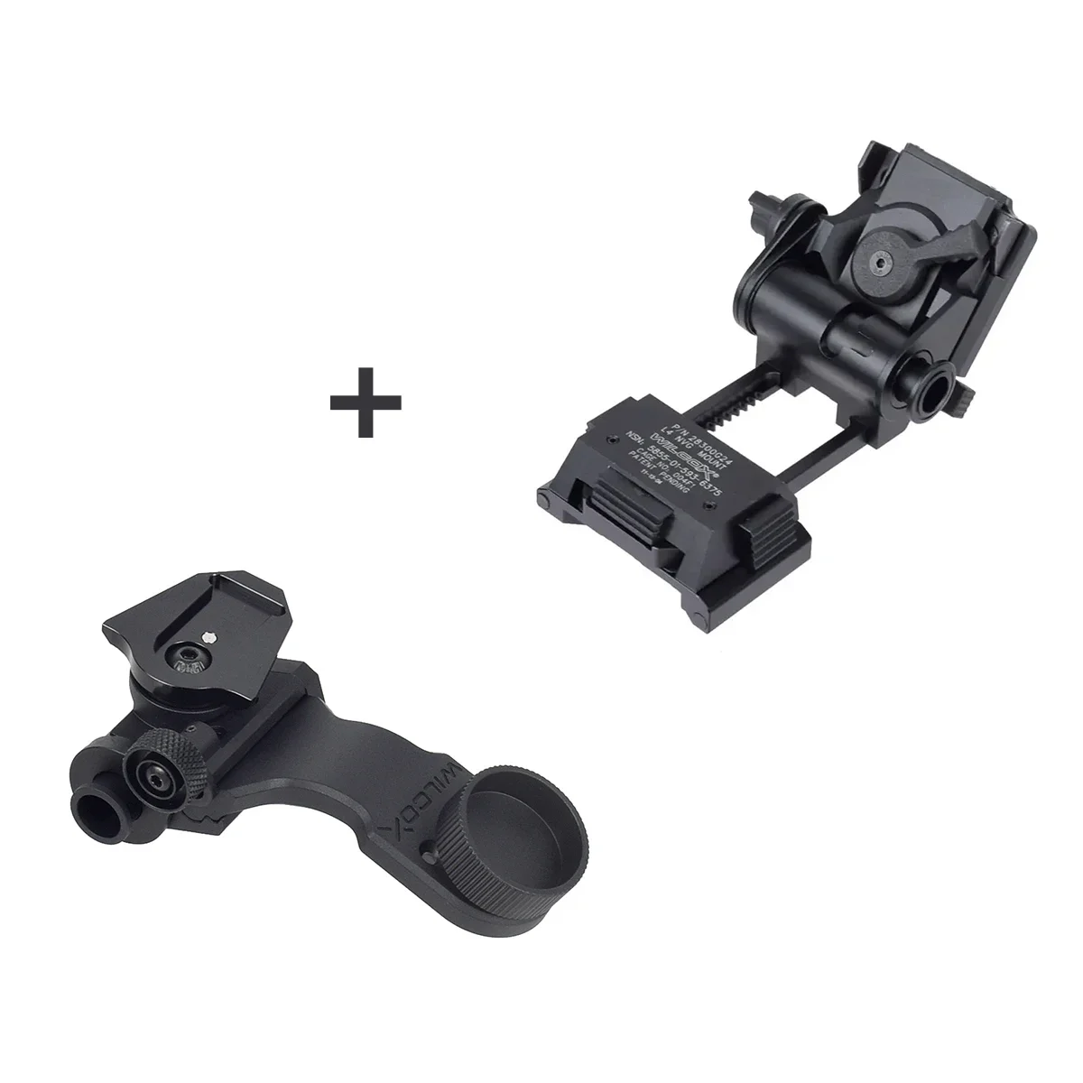 METAL MOUNT J ARM BK