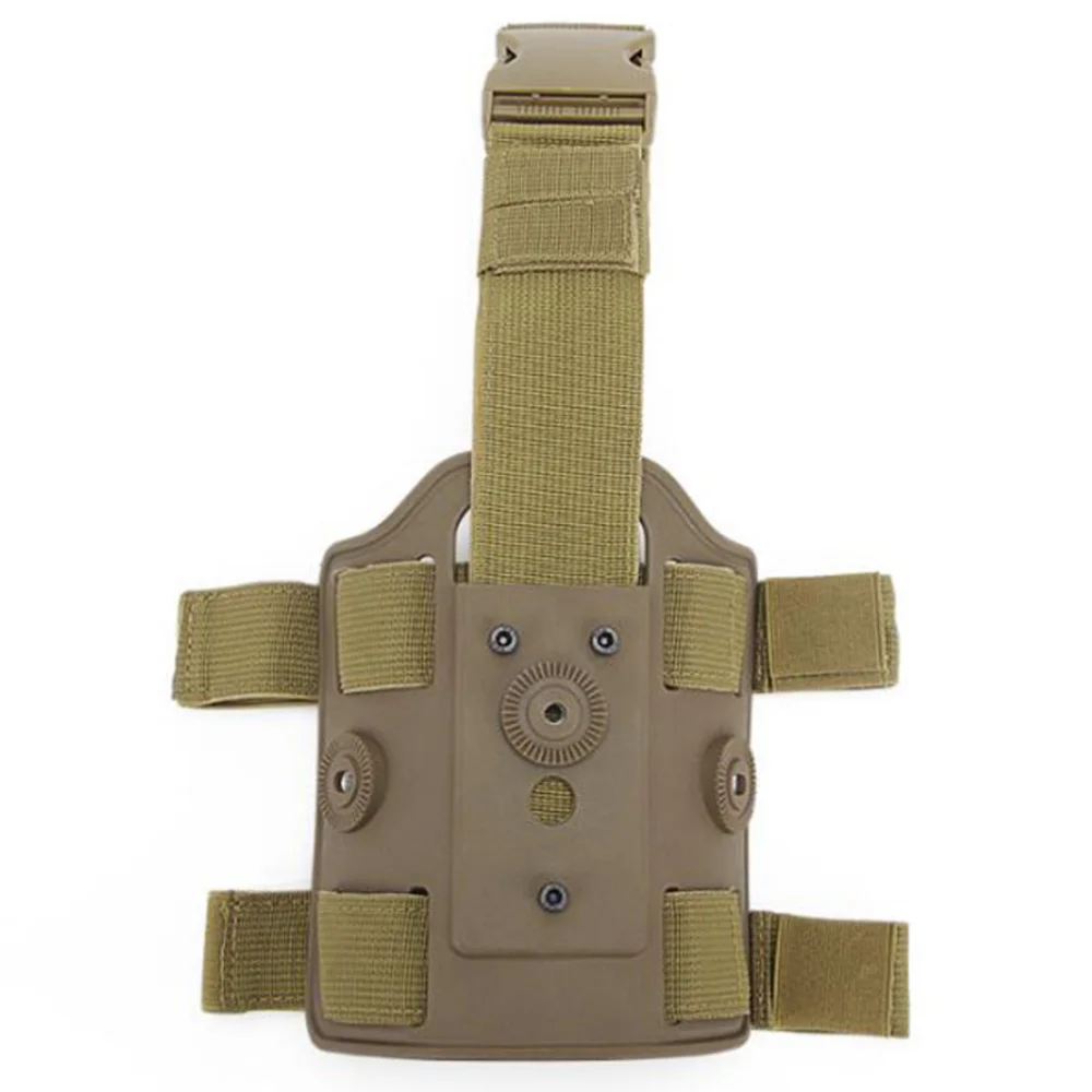 Funda táctica Airsoft para pierna caída, plataforma militar, accesorios de caza, pistolera, placa de montaje - imagen 3