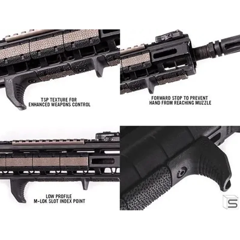 Cubierta de riel de nailon Mlok táctica de alta calidad, cubierta de riel de guardamanos M4 adecuada para riel Picatinny MLOK de 20mm - imagen 3