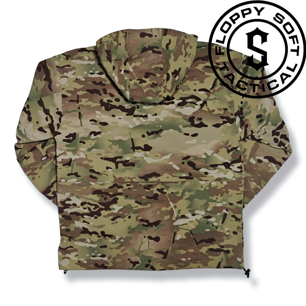 Chaqueta de combate para todo clima elástica de cuatro lados con textura de cáscara naranja estilo QILO x SC.IRREGULARS - imagen 5