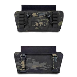 Chaleco Airsoft con placa protectora abdomen y entrepierna MOLLE