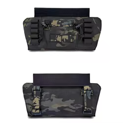 Chaleco Airsoft con placa protectora abdomen y entrepierna MOLLE