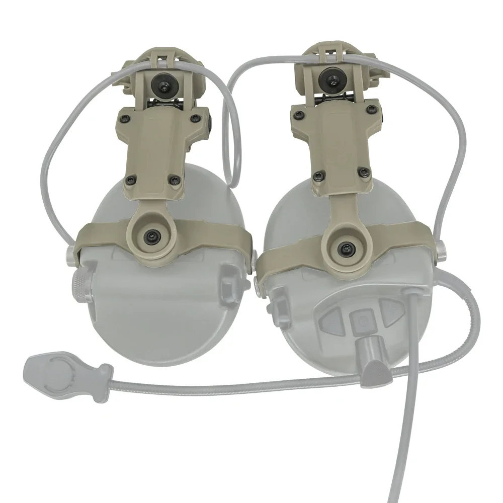 TCIHEADSET casco táctico WENDY/Arc adaptador de riel soporte de auriculares para MSA SORDIN/Z.TAC/TAC-SKY SORDIN Airsoft auriculares de tiro - imagen 5