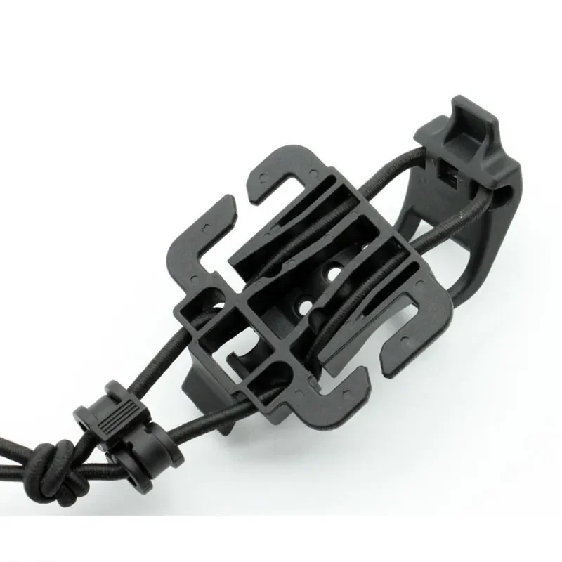 Nuevo Hebilla de correas Molle para exteriores, cierre de Clip, linterna táctica, hacha de hielo, bastón, trípode, Clip fijo - imagen 5